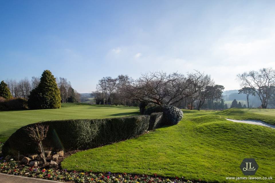 Kingswood Golf and Country Club - View from the main wedding suite