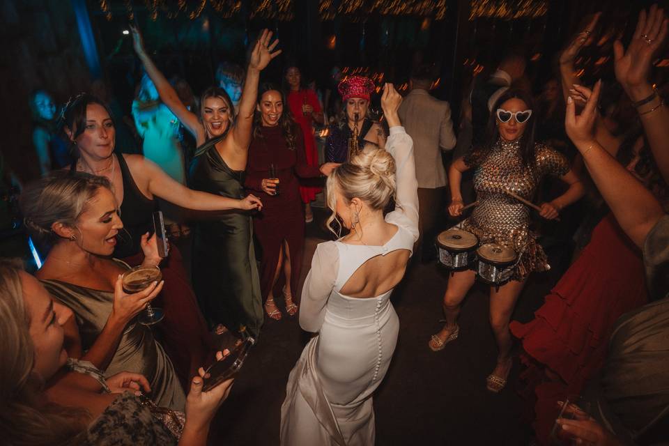 Hands in the air moment