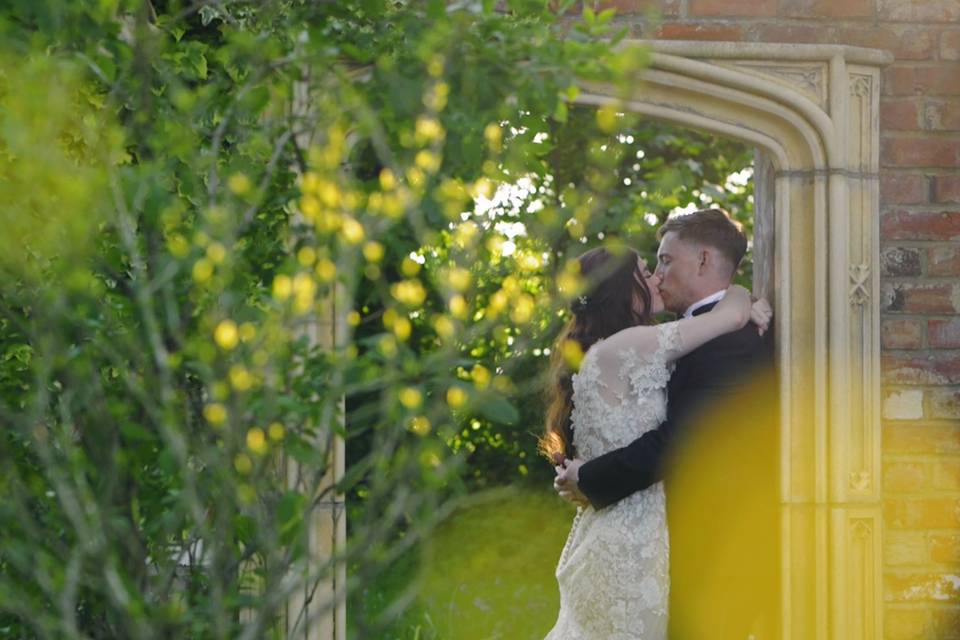 Sophie and Tom at Moxhull Hall