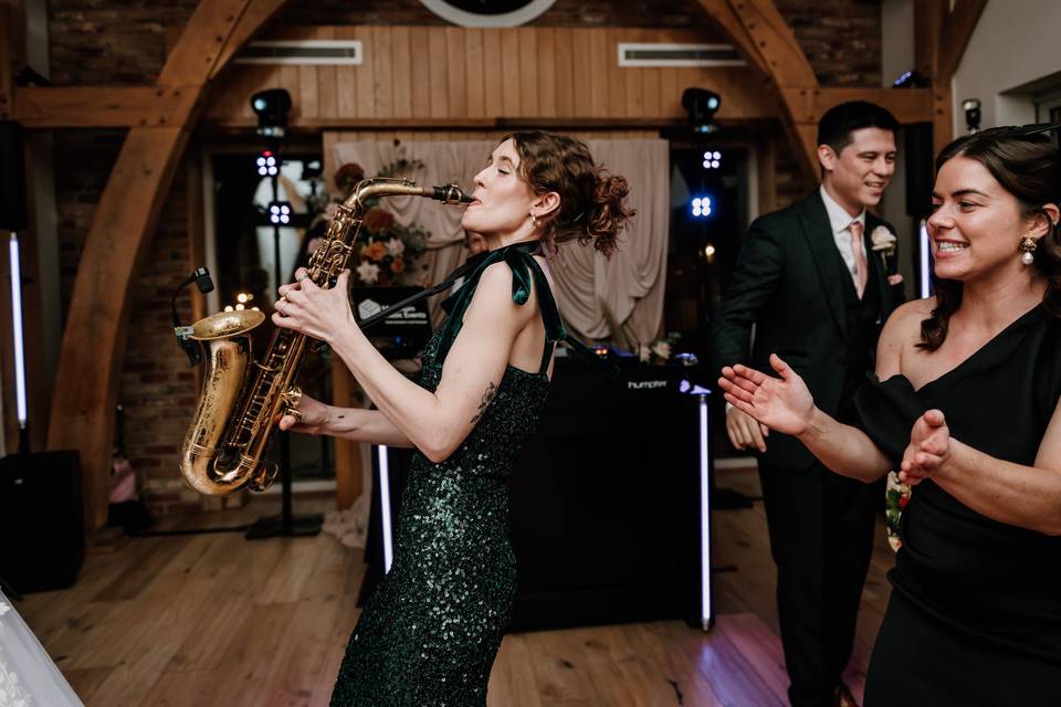 Sax Player Vibes