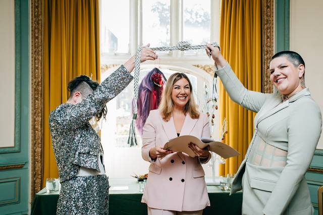 Handfasting for Bex & Eva