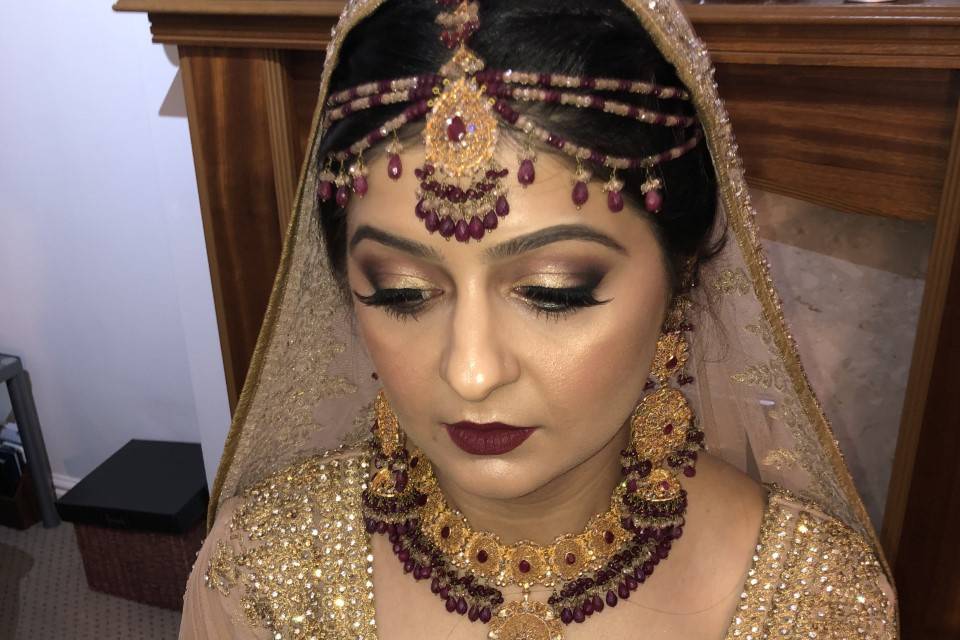 Asian wedding beauty