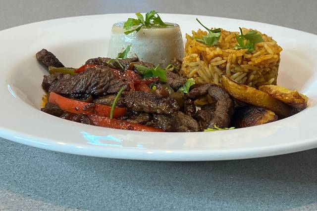 Afro-Fusion Wedding Menu by No