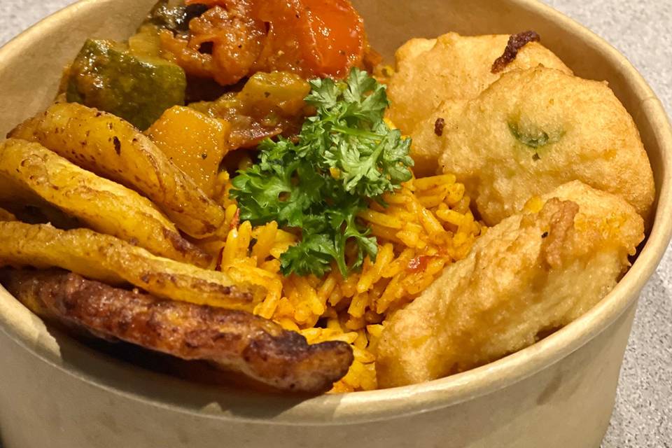 Afro fusion celebration bowl