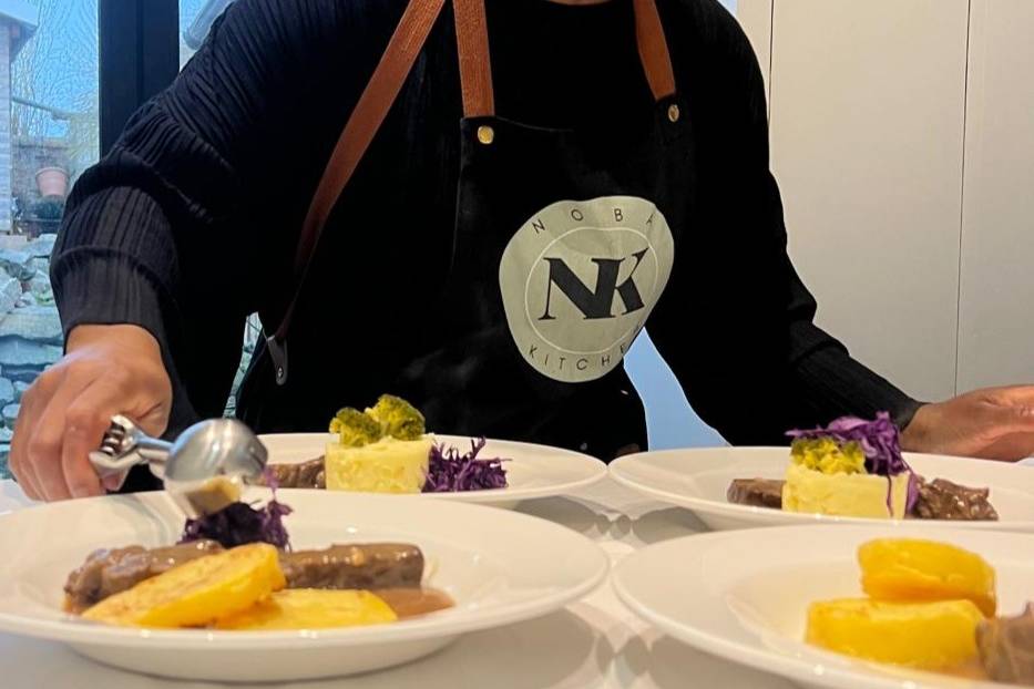 Chef Gladys Preparing Beautifu