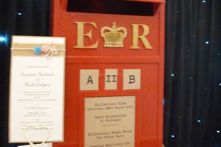 Post Box to hire