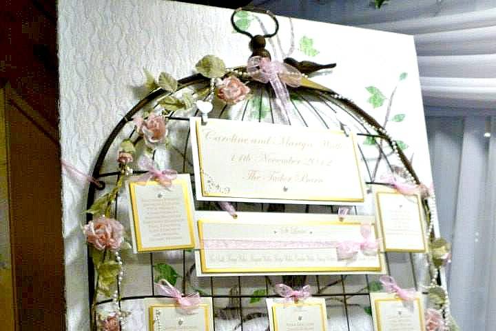 Birdcage table plan