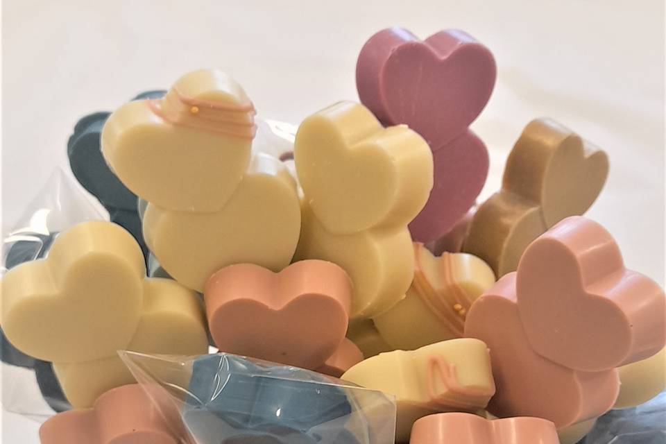 Heart Choc Wedding Favours