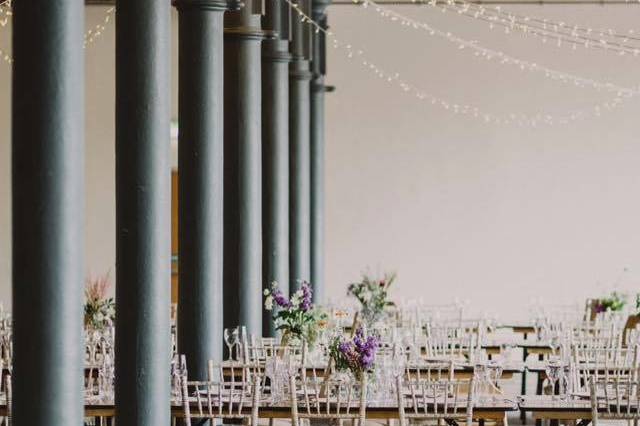 Columns in The Arches