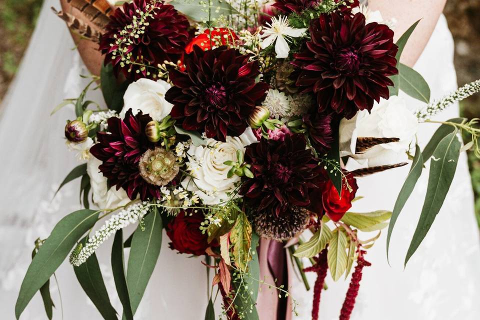 Beautiful Burgundy Bouquet