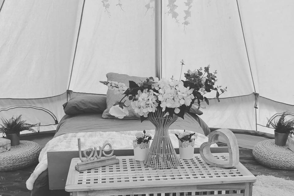 Bridal set up