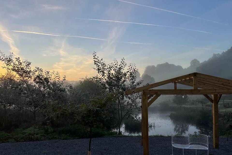 Morning Mist over the Lake