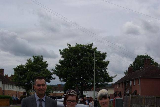 Bride, Mum & dad