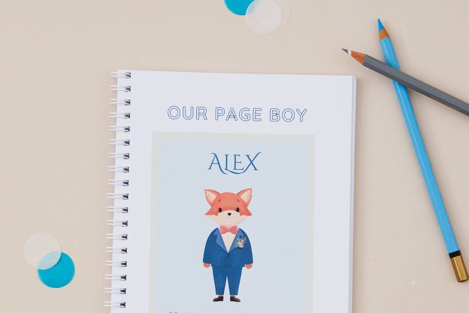 Page Boy Activity Book Pack