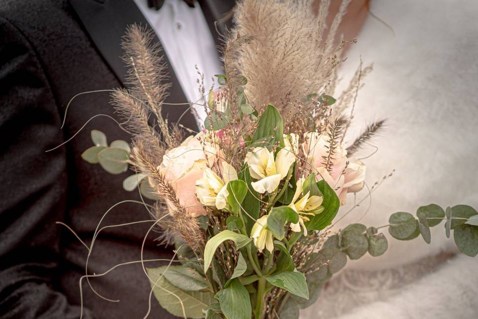 A wedding bouqet