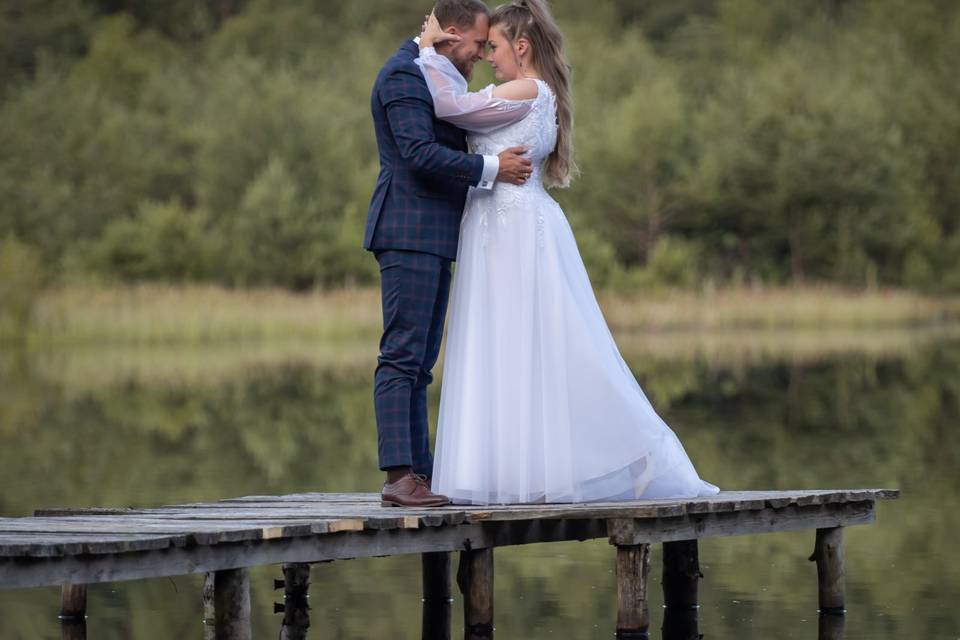 Session by the lake