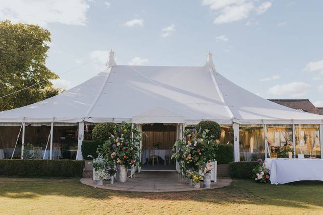 Marquee and Tent Wedding Venues hitched