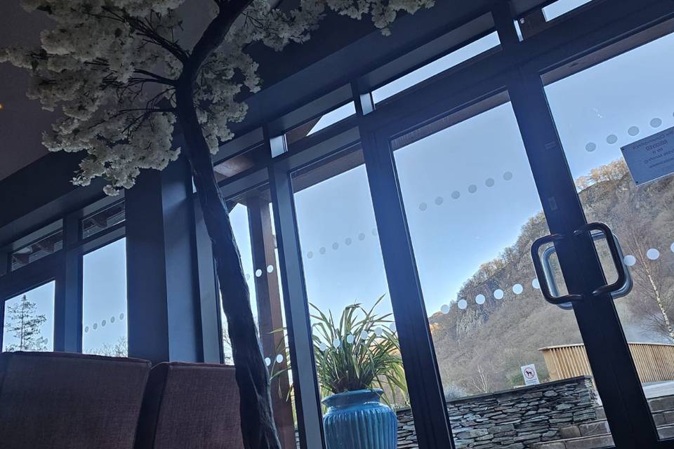 Floor standing blossom tree