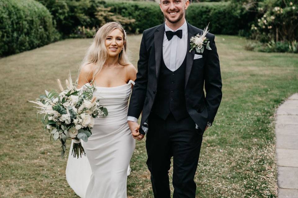 Bridalbouquet balckwell grange