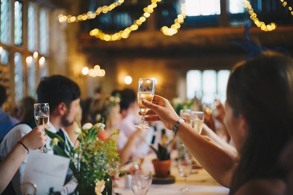 Image of drinks at reception