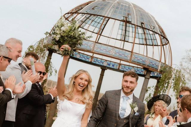 Bride and groom