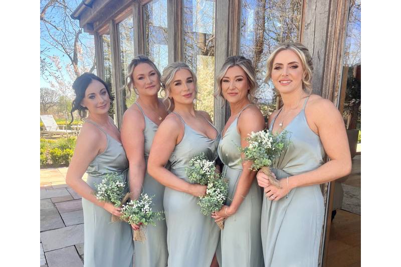 Beautiful bridesmaids