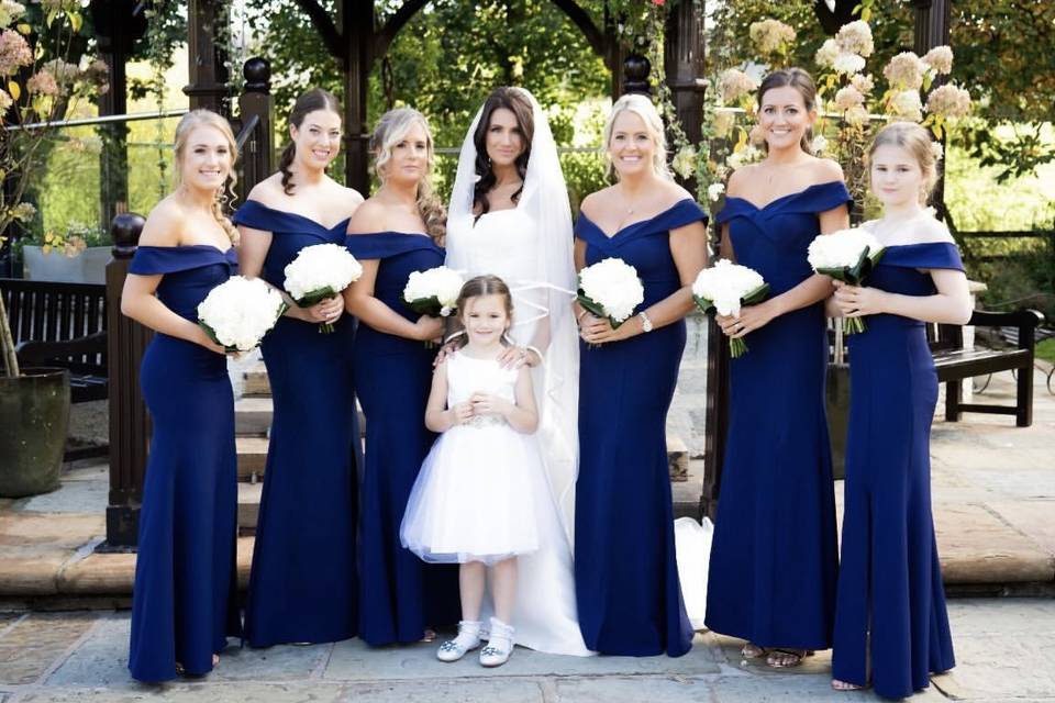 Elegant Bridal Party