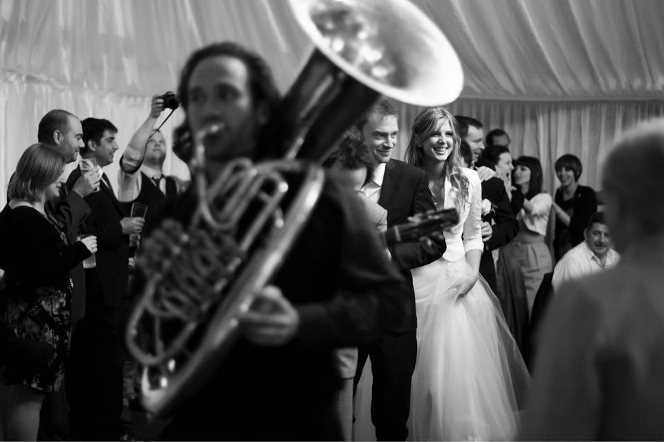 Wedding parade