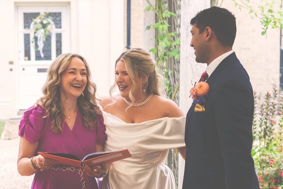 Joy, love and laughter