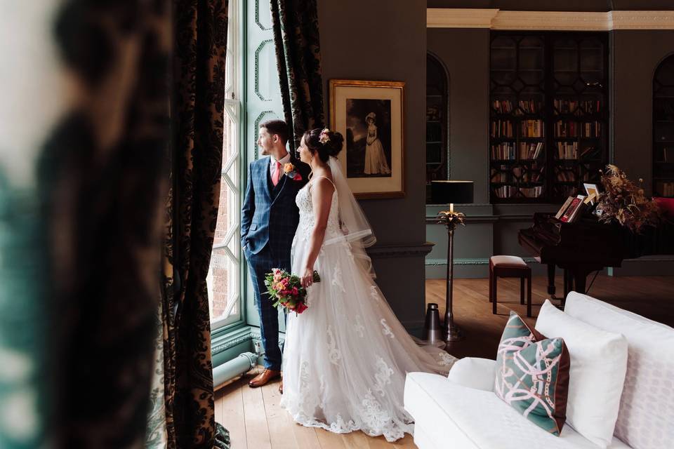 The Library at Barlaston Hall