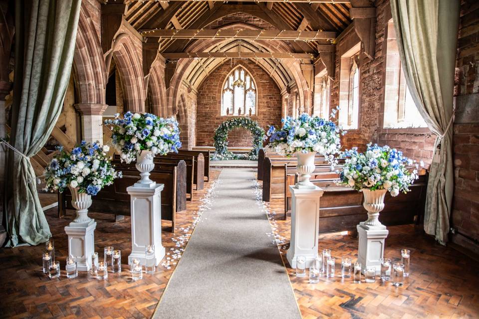 Inside St John's at Barlaston