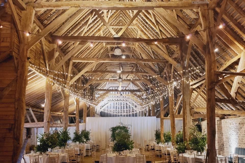 The Great Thatched Barn at Falmer Court