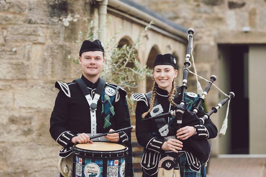 Drum+Drones Bagpiping