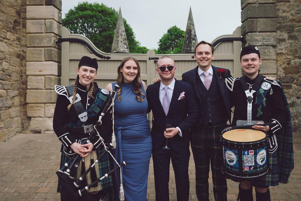 Book Drum+Drones Bagpiping