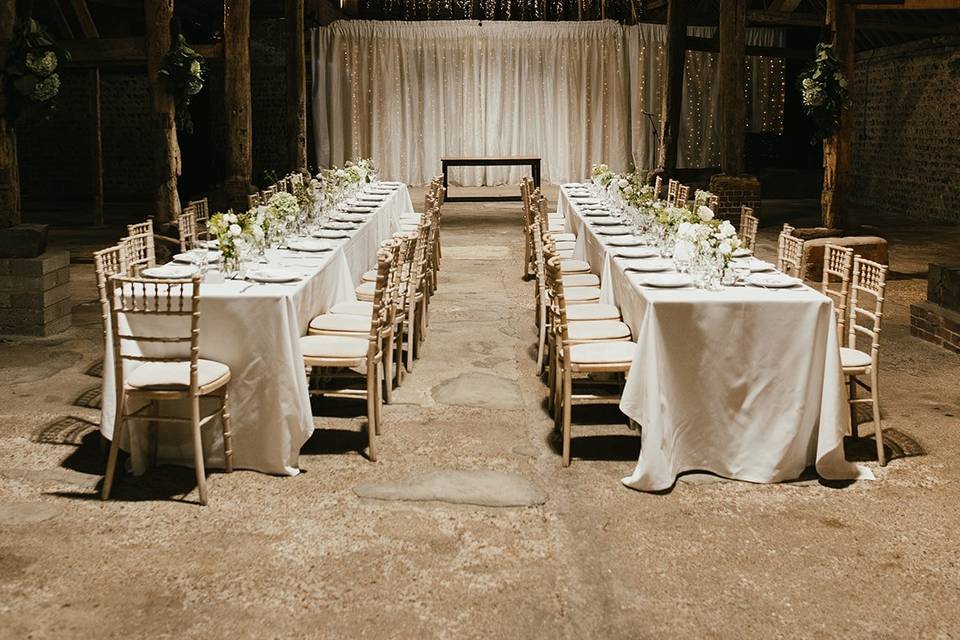 Intimate wedding