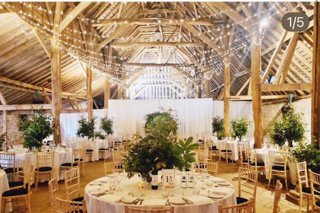 The Great Thatched Barn at Falmer Court
