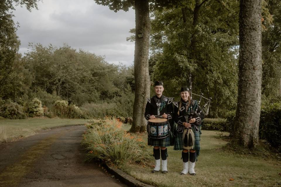 Book Drum+Drones Bagpiping