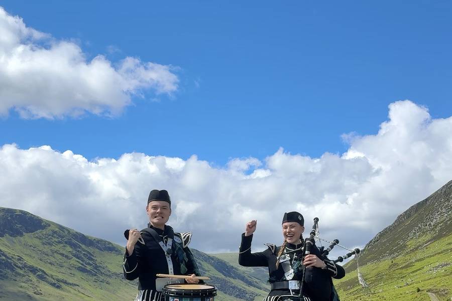 Book Drum+Drones Bagpiping