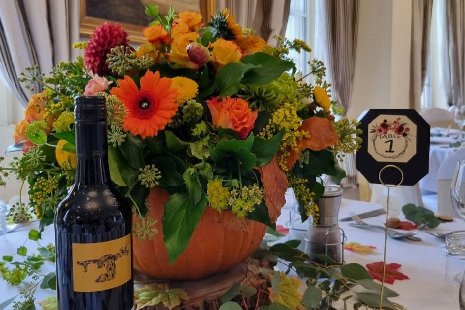 Pumpkin Themed Wedding
