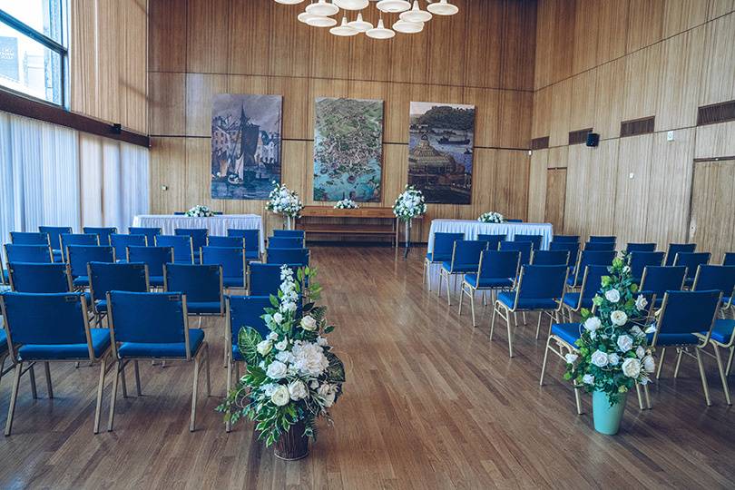 Wedding venue interior