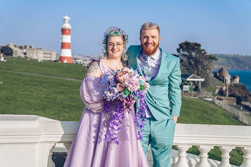 Bride and Groom Smeaton Tower