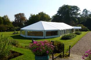 Marquee hire at Osmaston Park