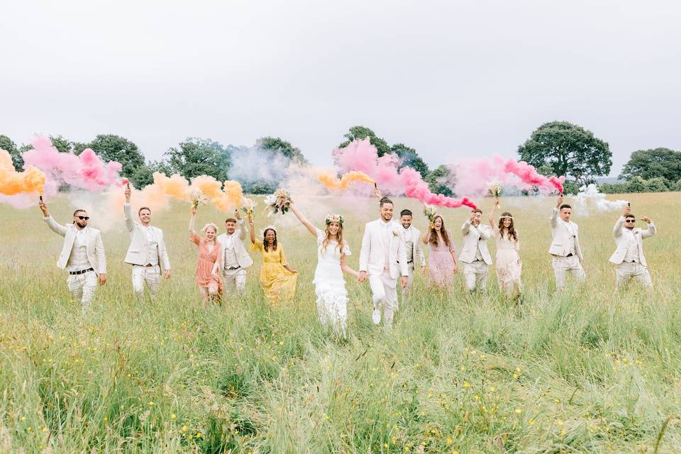 Smoke Bombs in the Field