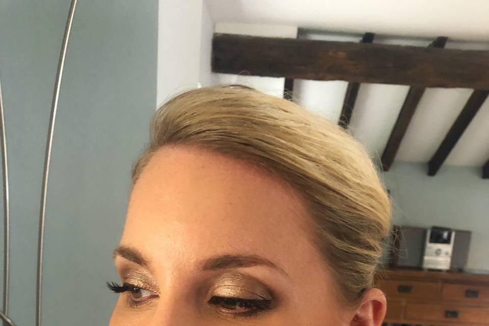 Bride hair & makeup