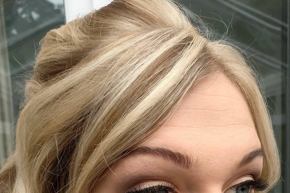 Bridesmaid hair