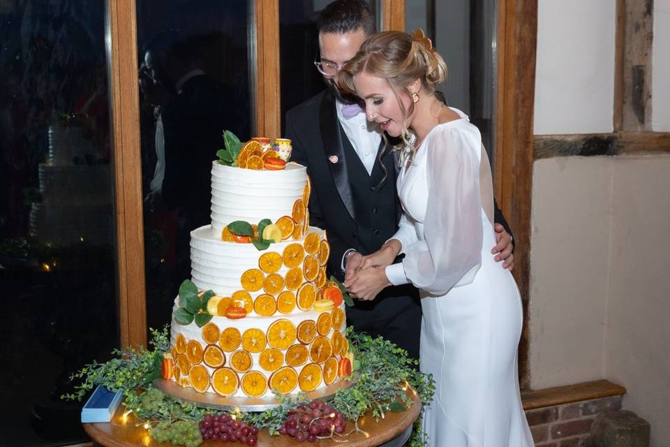 Italian wedding cake
