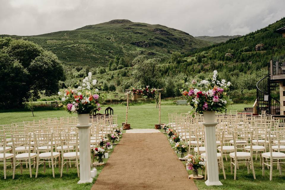 Lawn Ceremony