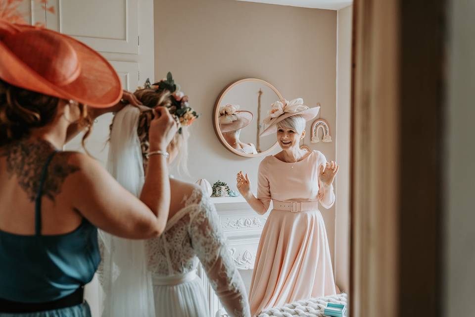 Bride and Mother of the Bride