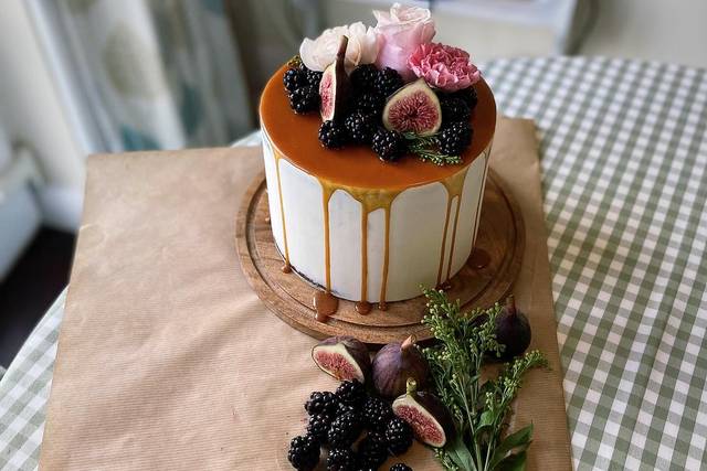 Caramel Celebration Cake