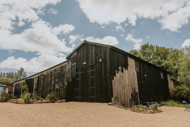Rustic Barn Reception Space
